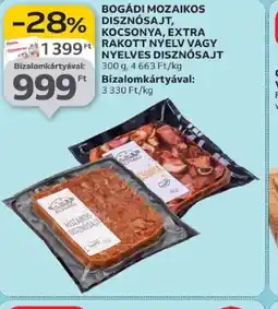Auchan Bogádi mozaikos disznsajt ajánlat