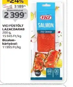 Auchan Vici Füstölt Lazacdarab ajánlat