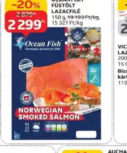 Auchan Ocean Fish Füstölt Lazacfilé ajánlat