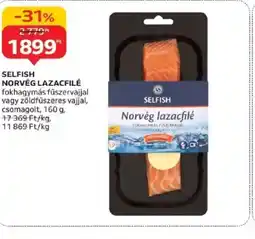 Auchan Selfish Norvég Lazacfilé ajánlat