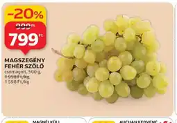 Auchan Magszegény Fehér Szőlő ajánlat