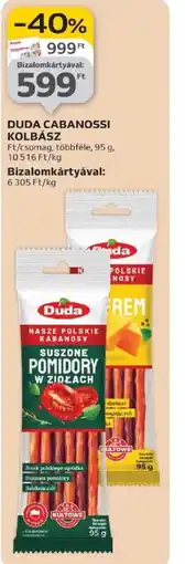 Auchan Duda Cabanossi Kolbász ajánlat