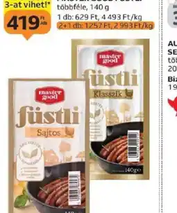 Auchan Master Good Füstli ajánlat