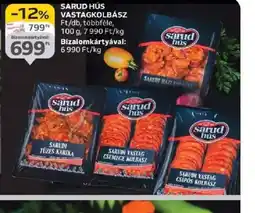 Auchan Sarud Hús Vastagkolbász ajánlat