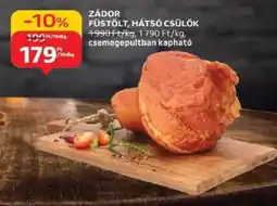 Auchan Zádori Füstölt Háts Csülök ajánlat