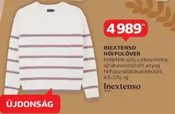 Auchan INEXTENSO NŐI PULÓVER ajánlat
