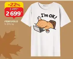 Auchan Férfi póló ajánlat