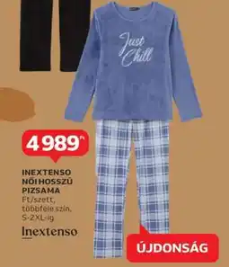Auchan INEXTENSO NŐI HOSSZÚ PIZSAMA ajánlat