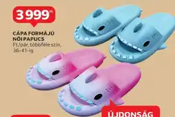 Auchan Cápa formájú női papucs ajánlat