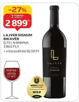 Auchan LAJVER SIGNUM BIKAVÉR ajánlat