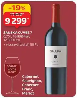 Auchan SAUSKA Cuvée 7 ajánlat