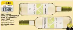 Auchan FRITTMANN KUNSÁGI IRSAI OLIVÉR, EZERJÓ, GENEROSA VAGY ROSÉ ajánlat