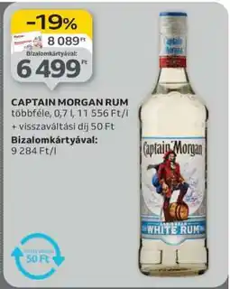 Auchan CAPTAIN MORGAN RUM ajánlat