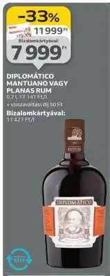 Auchan Diplomático Mantuano vagy Planas Rum ajánlat