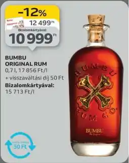 Auchan Bumbu Original rum ajánlat