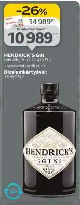Auchan Hendrick's Gin ajánlat