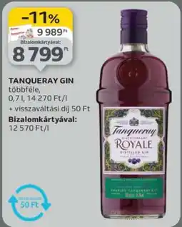Auchan Tanqueray gin ajánlat