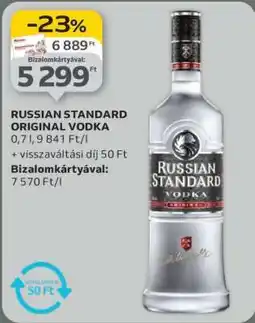 Auchan Russian Standard Original Vodka ajánlat