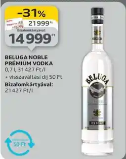 Auchan Beluga Noble Prémium Vodka ajánlat