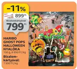 Auchan HARIBO GHOST POPS HALLOWEEN NYALÓKA ajánlat