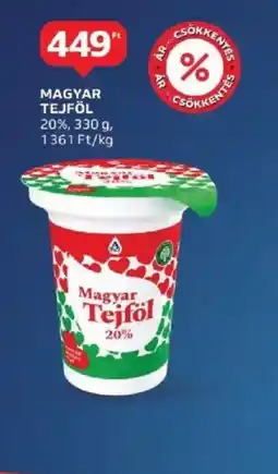 Auchan Magyar Tejfol ajánlat