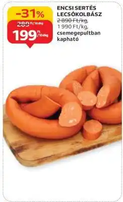 Auchan ENCSI SERTÉS LECSÓKOLBÁSZ ajánlat