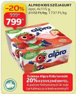 Auchan ALPRO KIDS SZÓJAGURT ajánlat