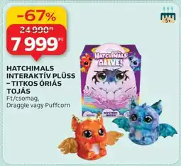 Auchan Hatchimals Interaktív Plüss – Titkos Óriás Tojás ajánlat