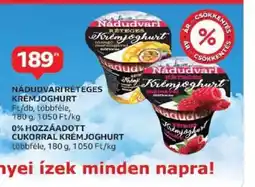 Auchan Nádudvari Réteges Krémjoghurt ajánlat