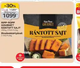 Auchan Ripp-Ropp Gourmet Rántott Sajt ajánlat