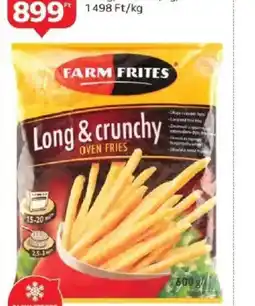 Auchan Farm Frites hosszú & ropogs hasábburgonya ajánlat