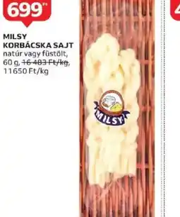 Auchan Milsy korbácska sajt ajánlat