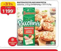 Auchan Buitoni Piccolinis Mini Pizza ajánlat