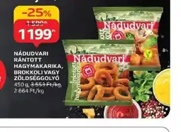 Auchan Nádudvari rántott hagymakarika, brokkoli vagy zöldség goly ajánlat
