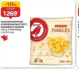 Auchan Auchan Kedvenc Gyorsfagyasztott Darabolt Mang ajánlat