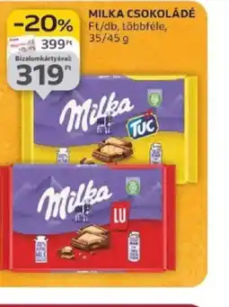 Auchan Milka Csokoládé ajánlat