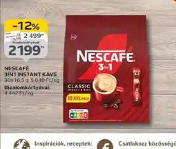 Auchan Nescafé 3in1 Instant Kávé ajánlat
