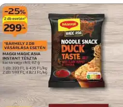 Auchan Maggi Magic Asia Instant Tészta ajánlat