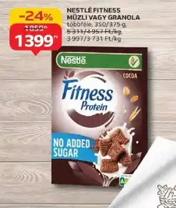 Auchan Nestlé Fitness Müzli vagy Granola ajánlat