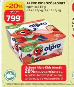 Auchan Alpro Kids Szjajagurt ajánlat