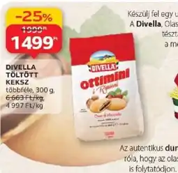 Auchan Divella Töltött Keksz ajánlat