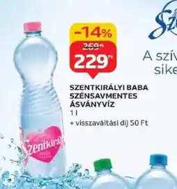 Auchan Szentkirályi Baba Szénsavmentes Ásványvíz ajánlat