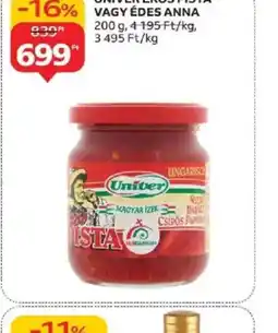 Auchan Univer Erős Pista vagy Édes Anna ajánlat