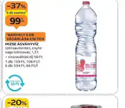 Auchan Mizse Ásványvíz ajánlat
