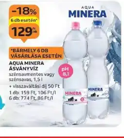 Auchan Aqua Minera Ásványvíz ajánlat