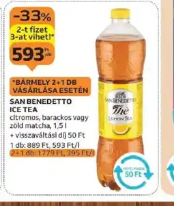 Auchan San Benedetto Ice Tea ajánlat