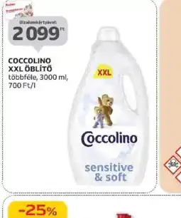 Auchan Coccolino XXL öblítő ajánlat