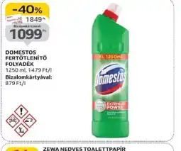 Auchan Domestos Fertőtlenítő Folyadék ajánlat