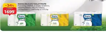 Auchan Regina Delicate Toalettpapír ajánlat