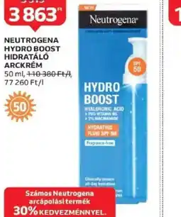 Auchan Neutrogena Hydro Boost Hidratál Arckrém ajánlat